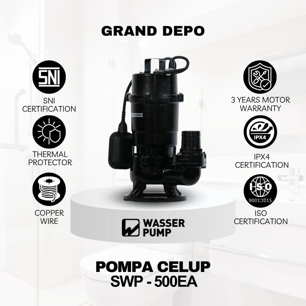 Wasser Pompa Air Celup SWP 500EA / Pompa Celup Wasser