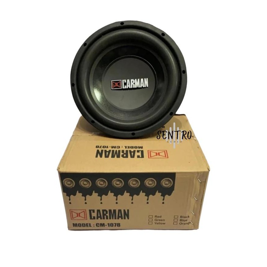 Subwoofer 10 inch double coil Carman 1078 Speaker Mobil