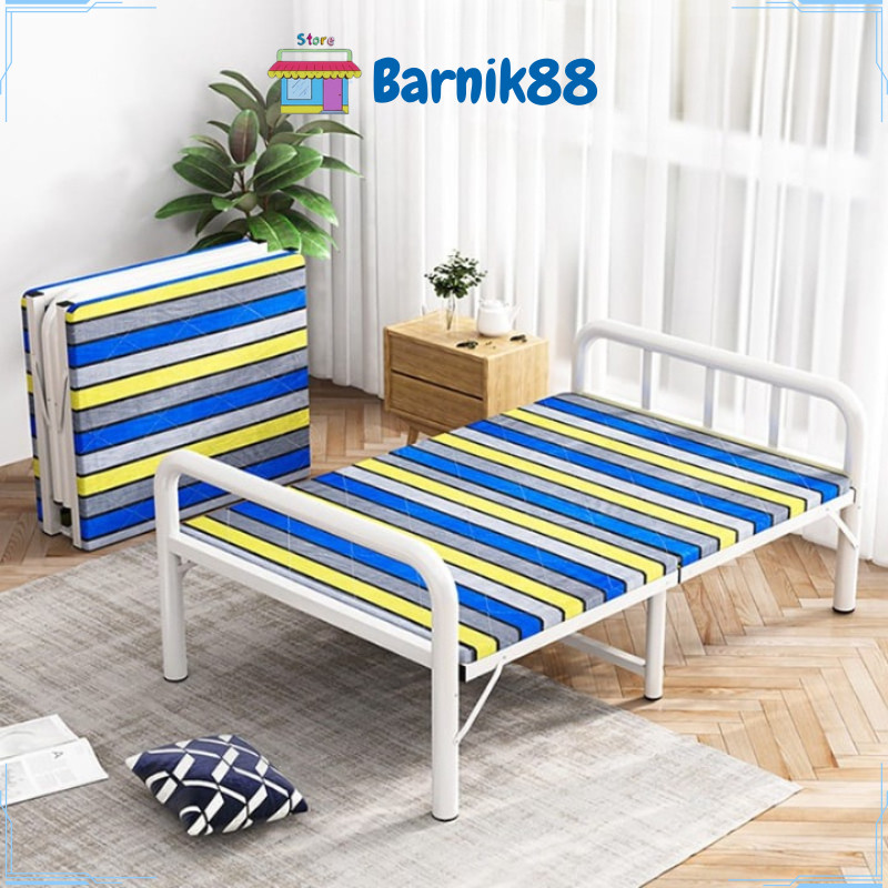BARNIK88 RANJANG LIPAT ZDC-75 KASUR LIPAT RANJANG BESI KASUR LIPAT RANJANG LIPAT FOLDING BED