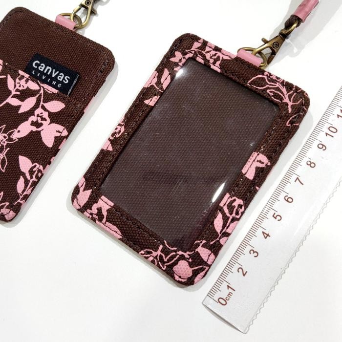 

ID Lanyard Leaf Pink Canvas Living