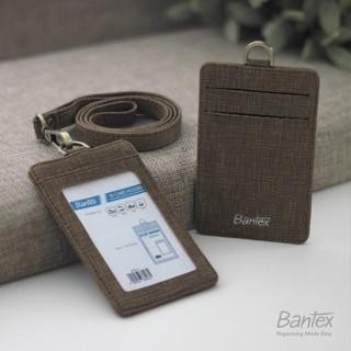 

Bantex Name Tag ID Card Holder Kulit COKLAT 8869 03 Tali lanyard / Pcs