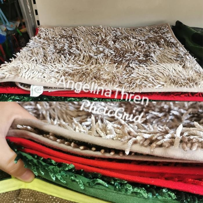 Baru Stok Keset Kaki Cendol Kilap Lebih Kuat - Lap kaki Cendol Kilap Halus