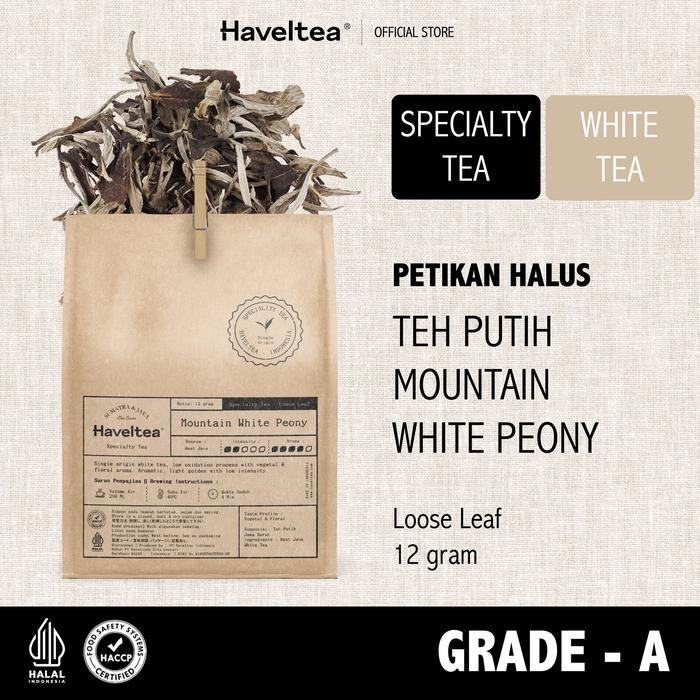 

MOUNTAIN WHITE PEONY The Grand Cru Haveltea Teh Putih Loose Leaf