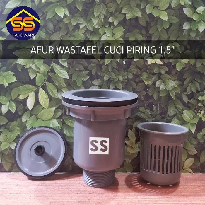 AFUR WASTAFEL BAK CUCI PIRING 1.5 inch GMP