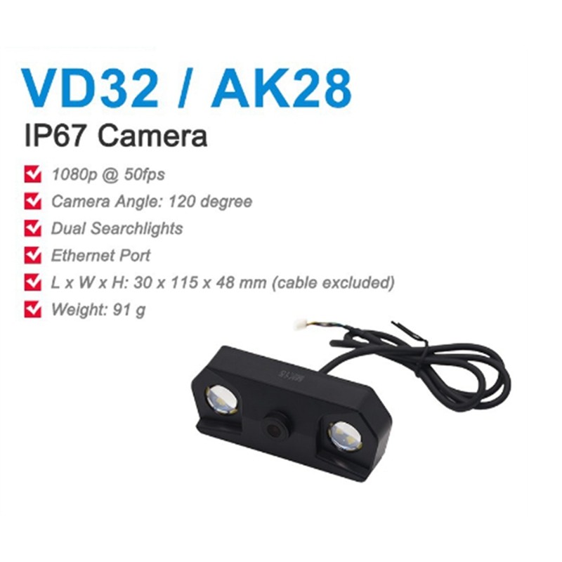 Fpv Camera Waterproof Fpv Camera Ip67 Fpv Camera With Dual Searchlights For Siyi Mk15 Ak28 Vd32