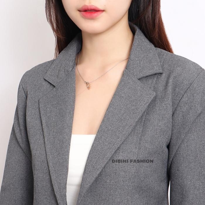 Coatelle- Dibihi - Blezer Jas Kerja Formal Kantor Wanita Bahan Gracella Premium Baju Blazer