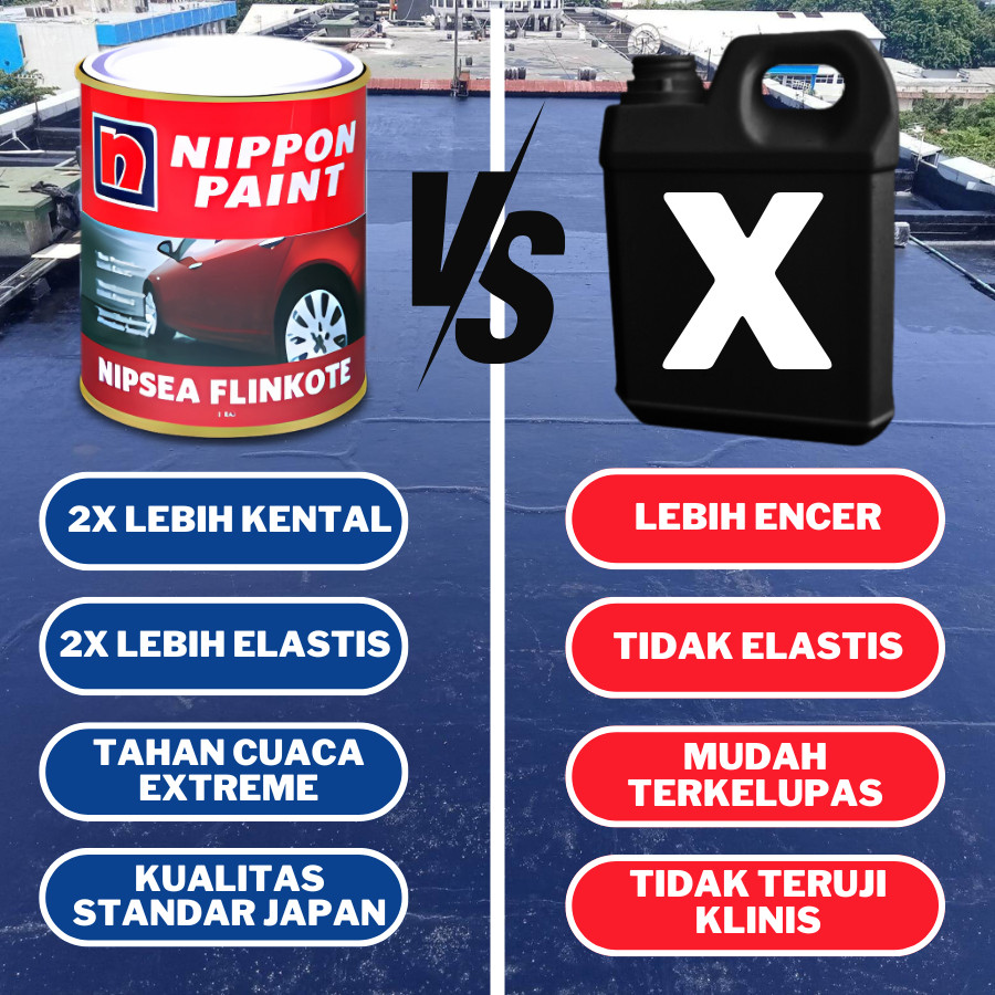 NIPPON ASPAL CAIR ANTI BOCOR 1KG ASPAL CAIR NIPPON FLINKOTE NIPPON PAINT 1KG NIPSEA FLINKOTE 1KG
