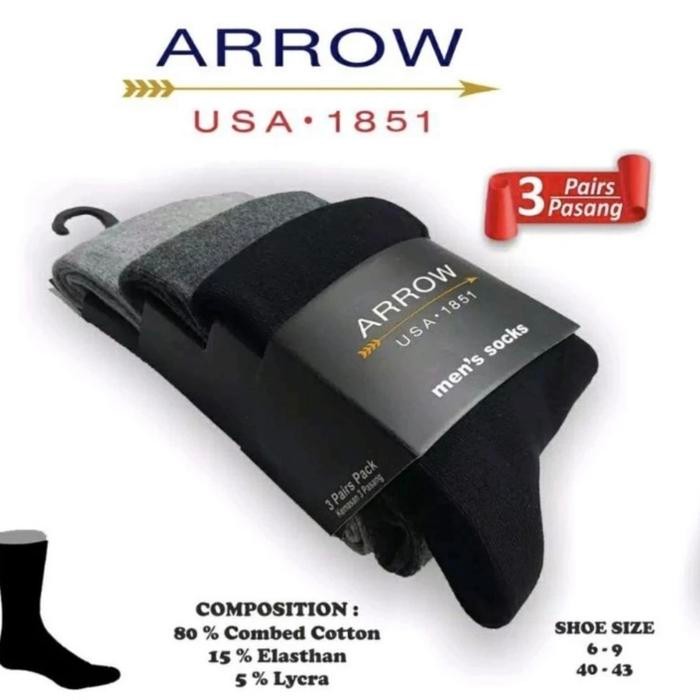 KAOS KAKI PRIA ARROW 3in1
