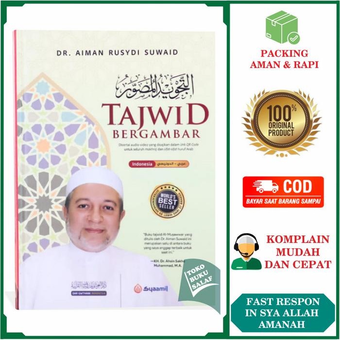 ready Tajwid Bergambar ORIGINAL Resmi dari Penulisnya Terjemah Kitab Tajwidul Mushawwar Karya Syaikh