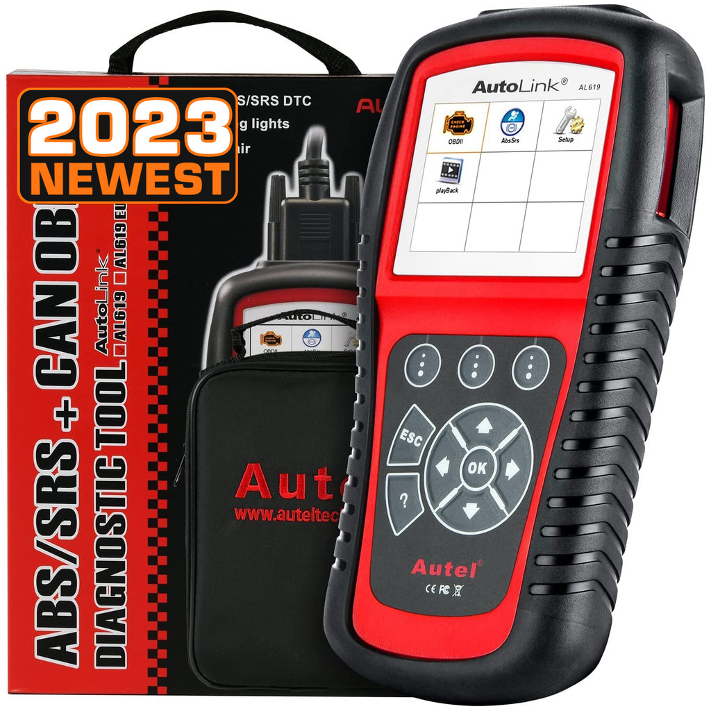 Autel AutoLink AL619 Auto OBD2 Scanner Car Diagnostic Tool with OBDII