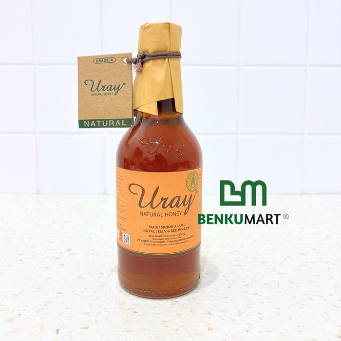 

Madu Uray Grade A+ Natural Honey 100% Madu Lebah Alami 450gr