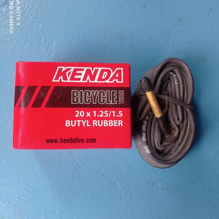 ban dalam sepeda 20 x 1.25/1.50 20x1.25 125 kenda 406 schrader av 60mm
