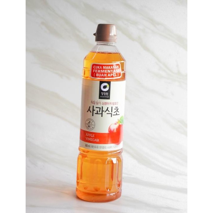 

Daesang Chung Jung One Apple Vinegar Cuka Apel Korea 500Ml (=)
