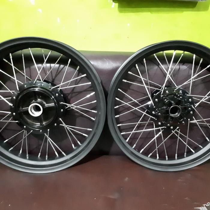 Velg jari2 scorpio tapak lebar 3.0in 3.5in R17 tubles