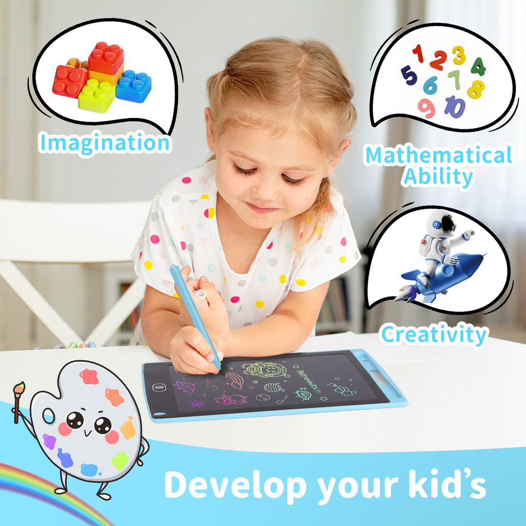 

10 Inch Lcd Writing Tablet Drawing Board Graffiti Sketchpad Mgaic Erasable Handwriting Pad Toys For