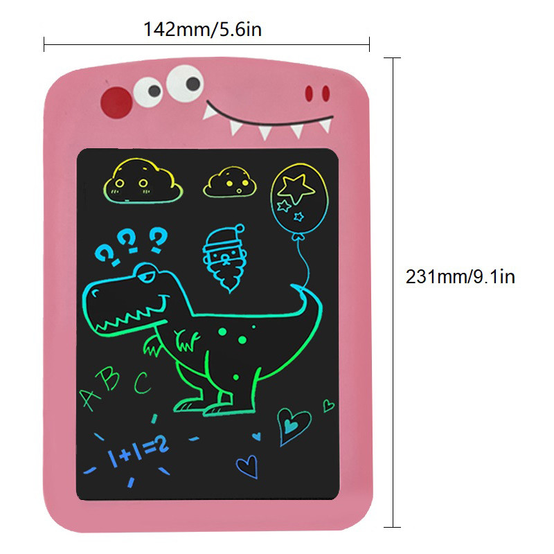 

8.5/In Cartoon Lcd Writing Tablet Drawing Board Kids Graffiti Sketchpad Toys Handwriting Blackboard