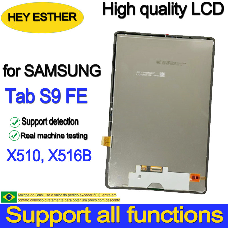 

Ips 90Hz Quality Tablet 10.9'' Lcd For Samsung Tab S9 Fe X516 Sm-X516B X510 Display Touch Screen