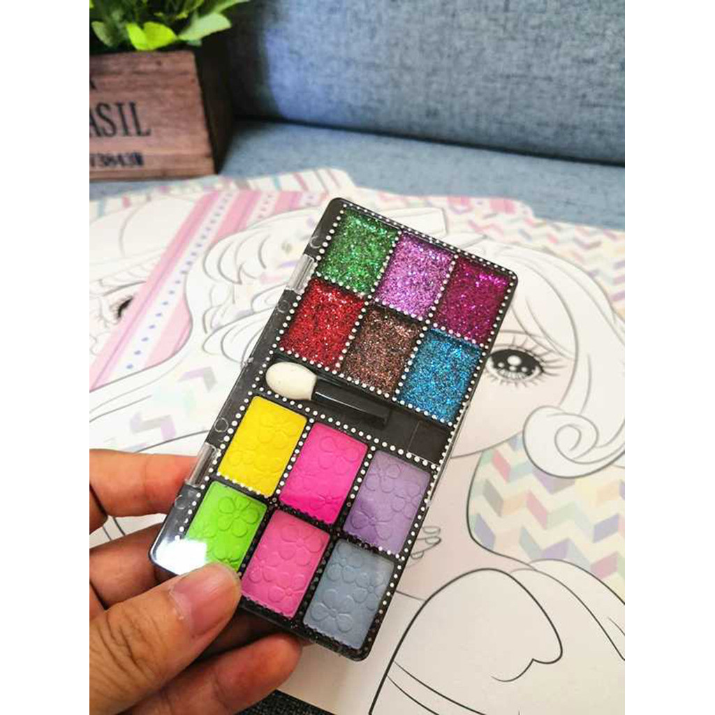 

Kids Handmade Princess Girl Safety Makeup Painting Toy Creative Diy Graffiti Drawing Toys Set For