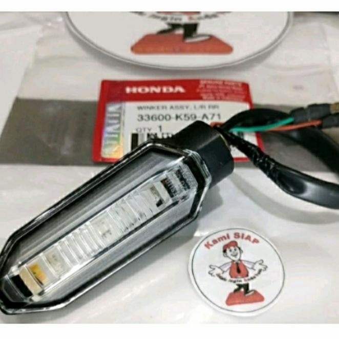 Lampu sein sen riting LED Honda Vario 125 150 allnew CBR 150R ADV ori