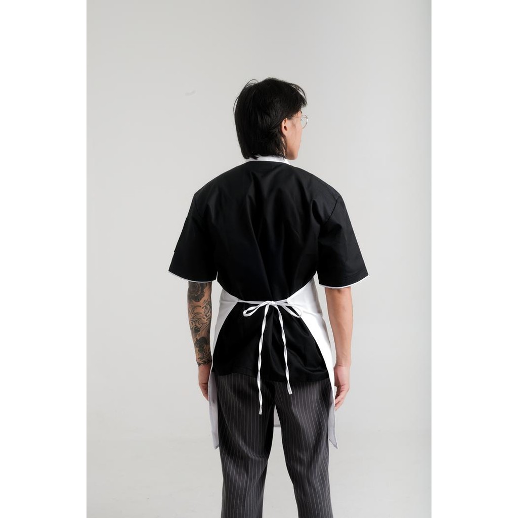 Apron / Celemek Putih Full