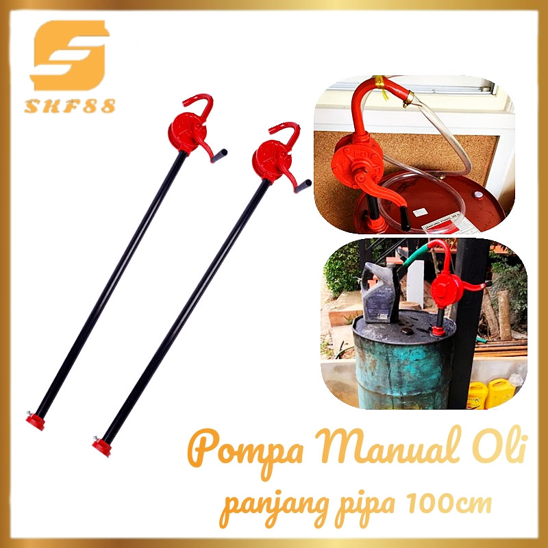 Pompa bensin manual / Pompa minyak tangan / Pompa oli minyak bensin manual / Pompa oli manual