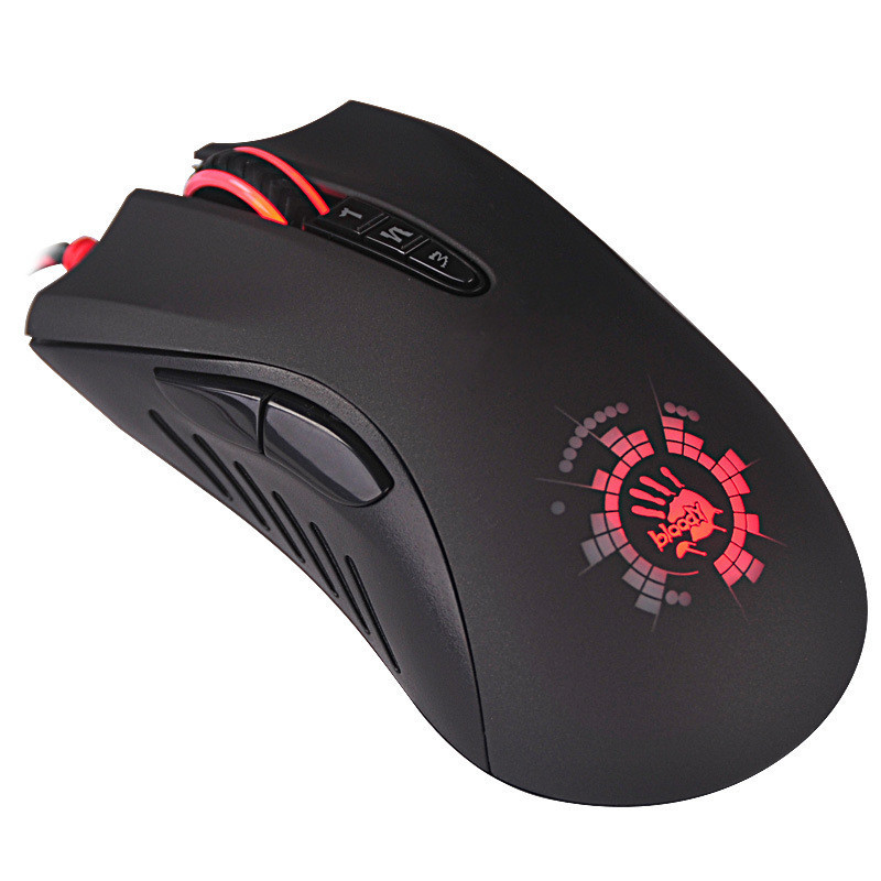 New for Bloody A91 Wired Mous Macro Drive Optical Engine 8 Programming Macro Gaming Mouse Inactive v