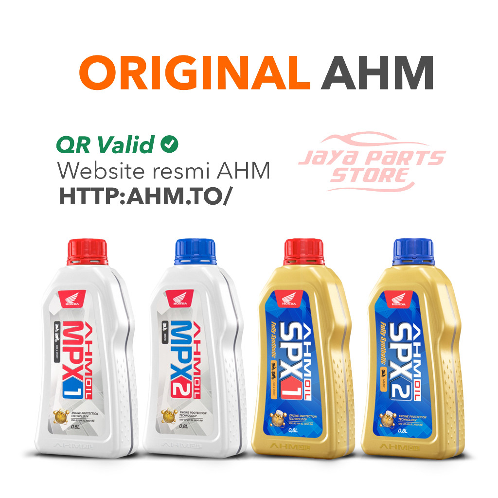 Yukngegas  Oli Ahm 100% Original - Mpx Spx Mpx1 Mpx2 Spx1 Spx2 - Oli Matic Bebek Sport