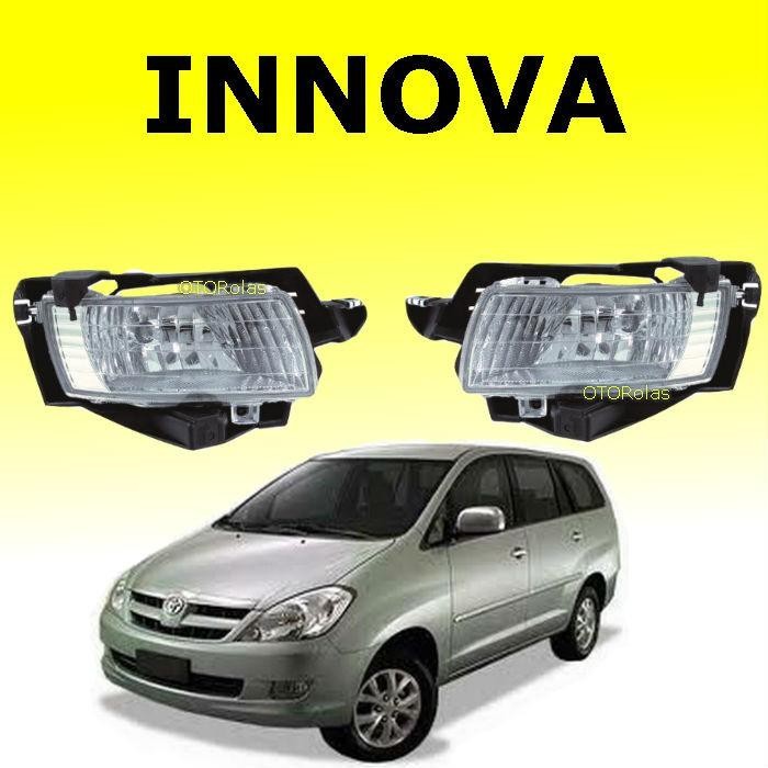 Yukngegas Lampu Kabut Foglamp Innova Lama Old 2005 - 2008 Komplit Kabel // Lampu Kabut Foglamp 1 Set