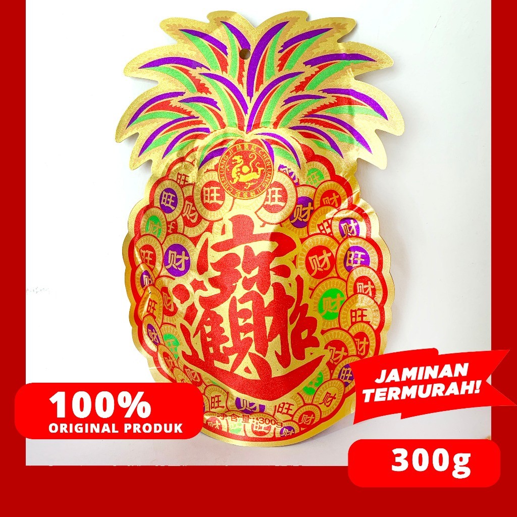 

ASSORTED JELLY PINEAPPLE/ NANAS JELI CAMPUR 300 GRAM