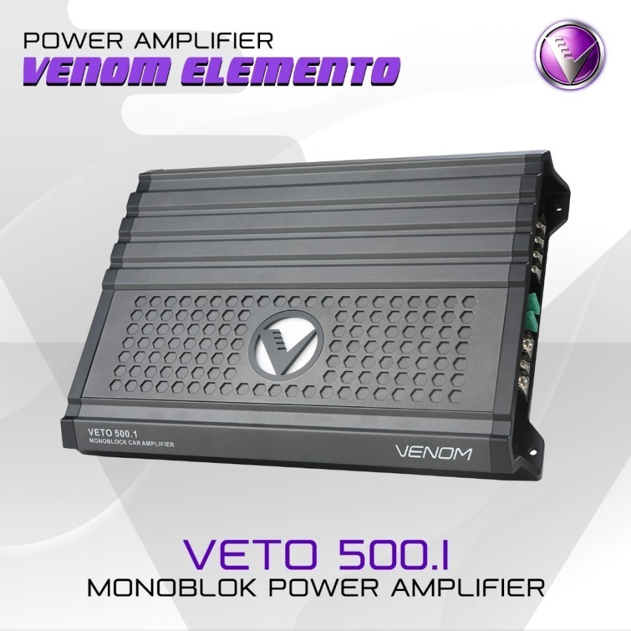 Power Amplifier Monoblok VETO 500.1 / Power Monoblok VETO