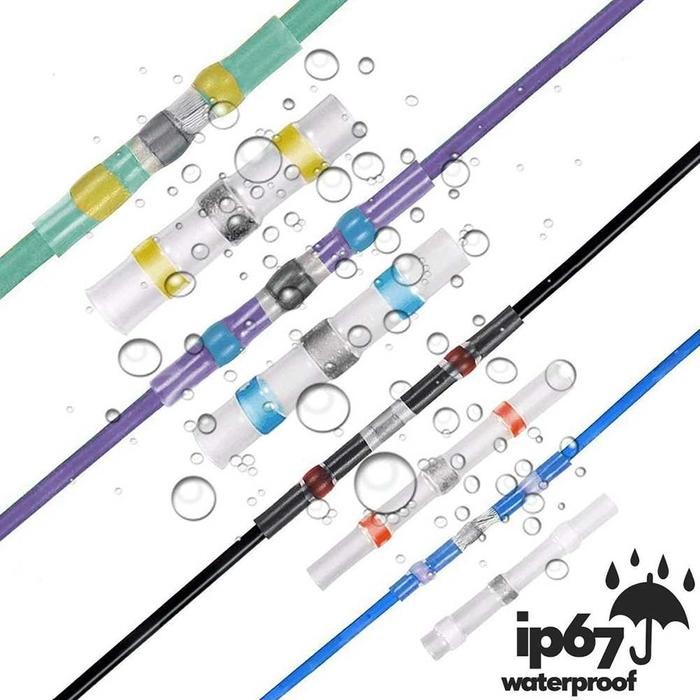 Auradeko Isolasi Bakar? Isolasi Sambungan Kabel Listrik Selongsong Bakar Konektor Penyambung Kabel