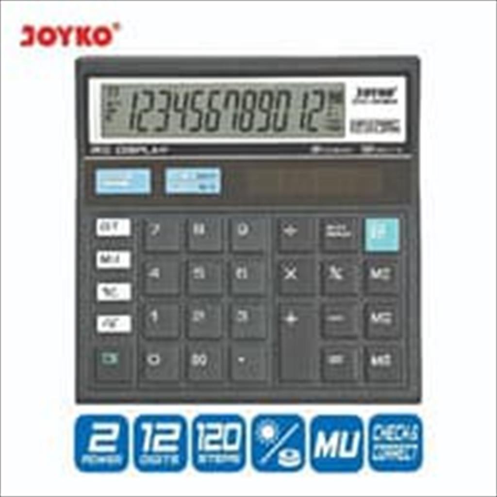 

[READY] Joyko Calculator DTC-1313CH 12 Digits Check Correct Kalkulator DTC-1313