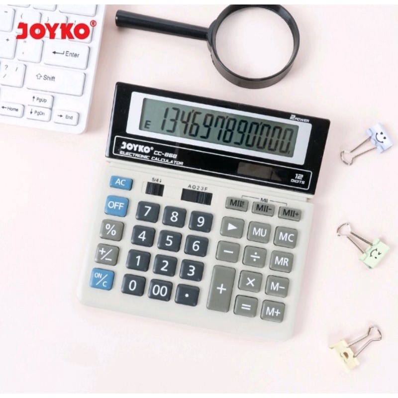

[READY] Kalkulator Elektronik Joyko CC-868 Electronic Calculator