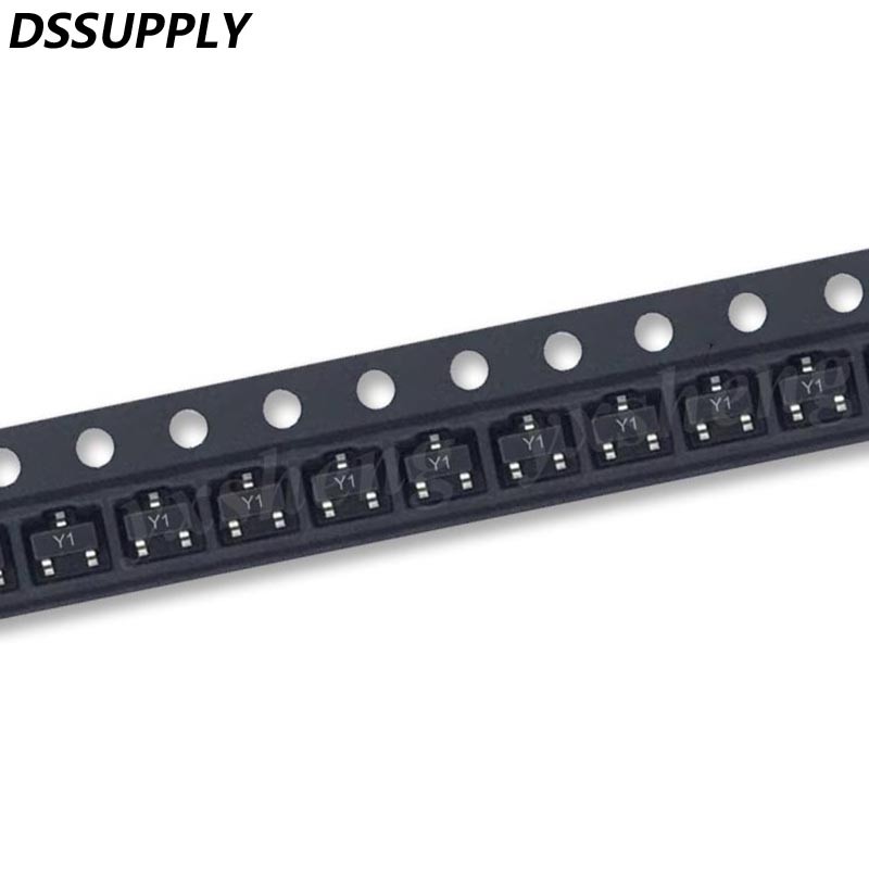 IMPORT 50PCS S8050 J3Y S8550 2TY SS8050 Y1 SS8550 Y2 SOT23 SMD TRANSISTORS IC FREE SHIPPING