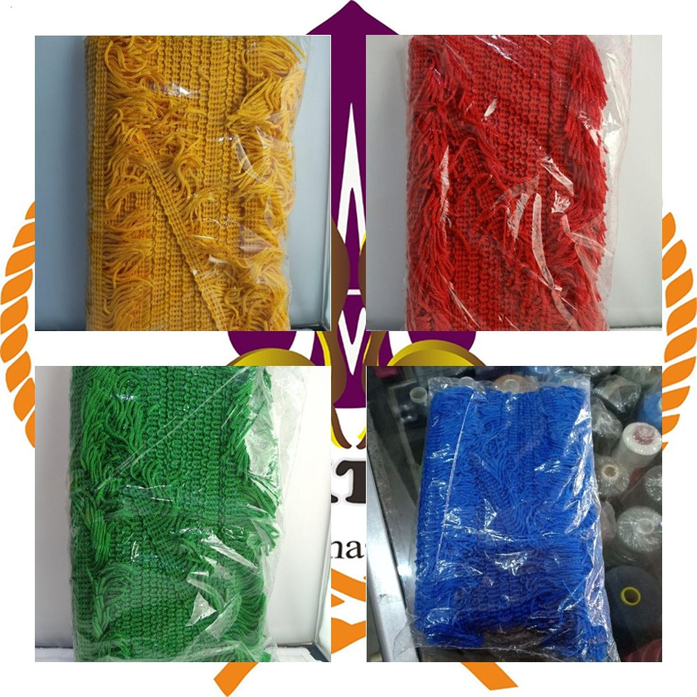 Custom Bendera Print Pataka Panji Vandel Ruangan Ruang Rumbai Kain Polyster Satin