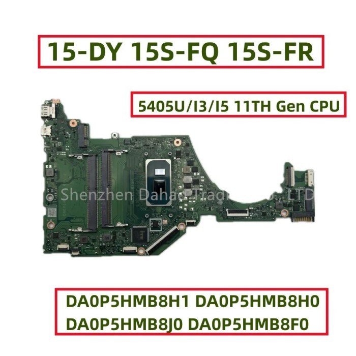 For HP 15 15-DY 15S-FQ 15S-FR Laptop Motherborad With I5-1135G7