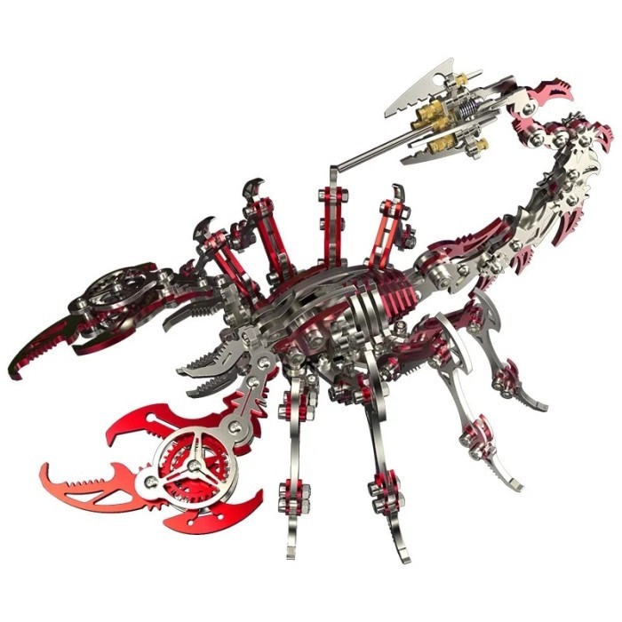 3d Metal Constructor Puzzle Scorpion Model kit Simulation Mechanical