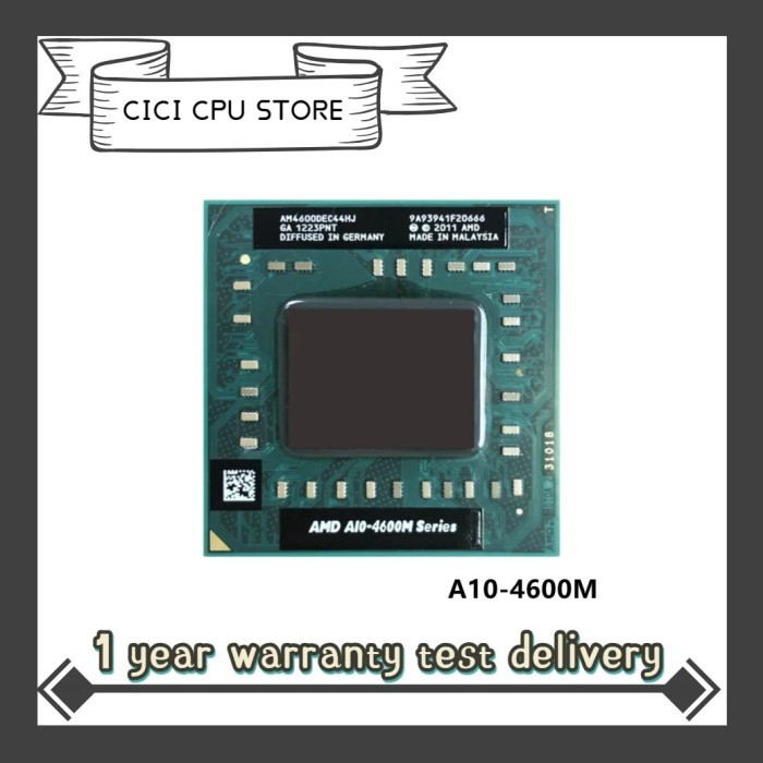 AMD A10-Series A10-4600M A10 4600M 2.3 GHz Quad-Core Quad-Thread CPU