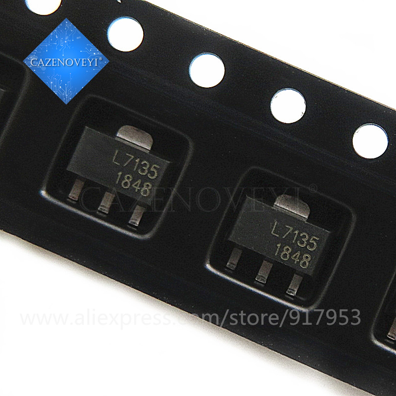 IMPORT 10PCS/LOT AMC7135PKFT AMC7135 MEL7135 SOT-89 NEW ORIGINAL 