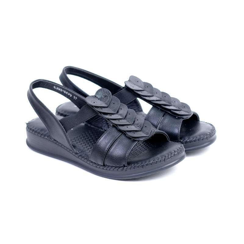 Sepatu Sandal Wanita Flats AUSTIN Chrislaure - Black *