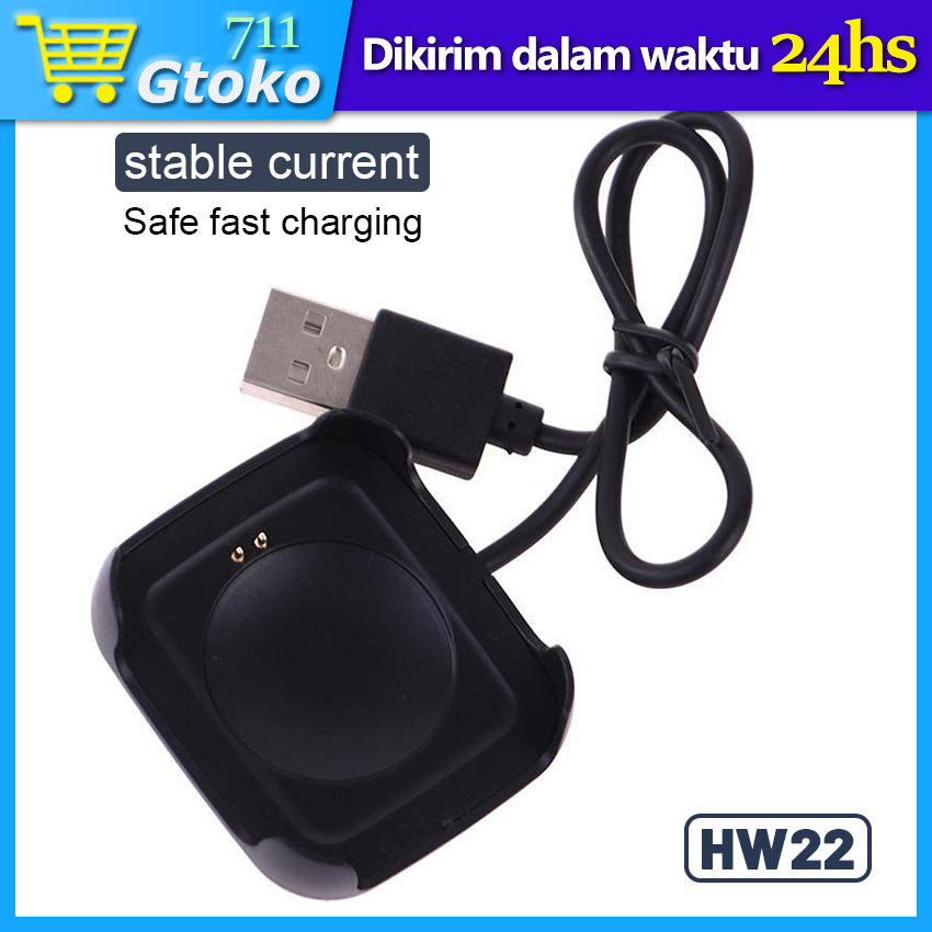 Kabel USB Charger Casan HW19 HW22 Smartwatch Jam Docking Cable 30CM *