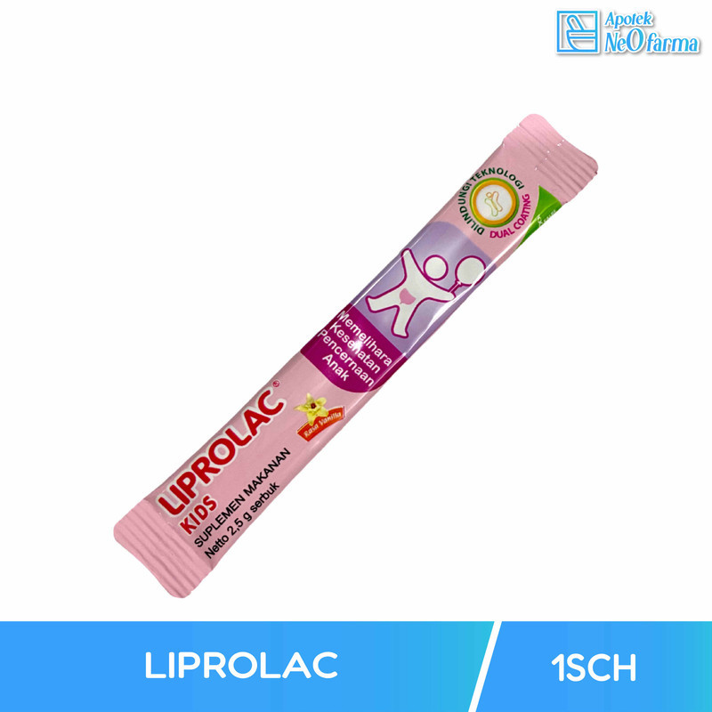 LIPROLAC SCHT 2.5 GR PROBIOTIK ANAK DIARE MUAL MUNTAH