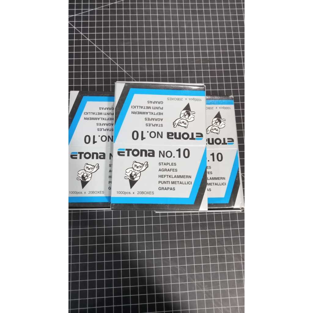 

Isi Staples Etona No.10 isi 20 Box / Refill Staples