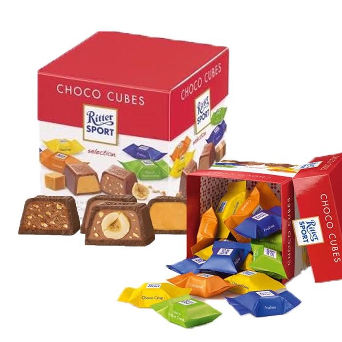 

Coklat Yoghurt Ritter Sport Cube Box Premium Terlaris