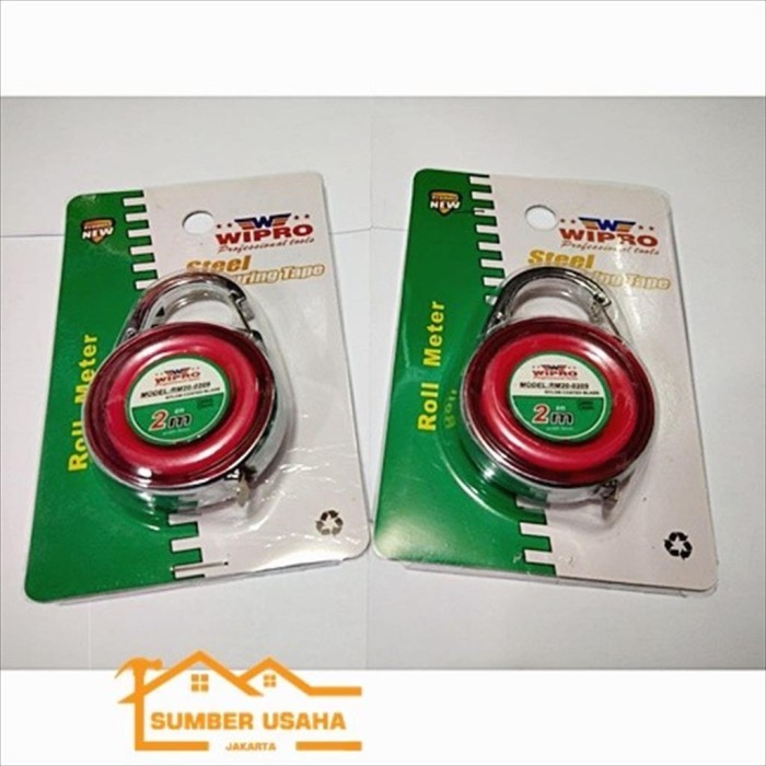 Fixpert- Meteran Gantungan Kunci Mini 2M WIPRO