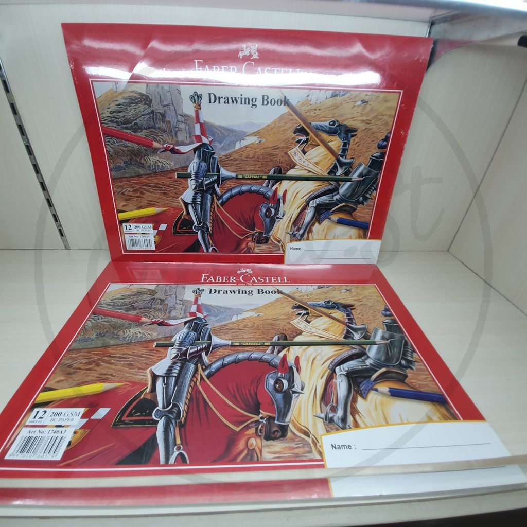 

[READY] FABER CASTELL Sketch Book Drawing Book A3 Buku Sketsa 42 Cm X 30 Cm