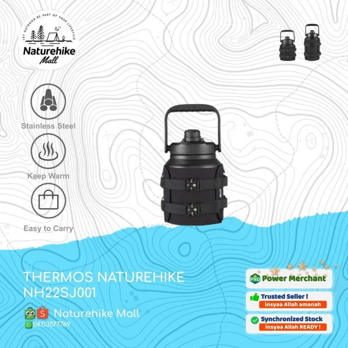 Terlaris Thermos / Botol Minum / Tumbler Stainless Camping Naturehike Nh22Sj001