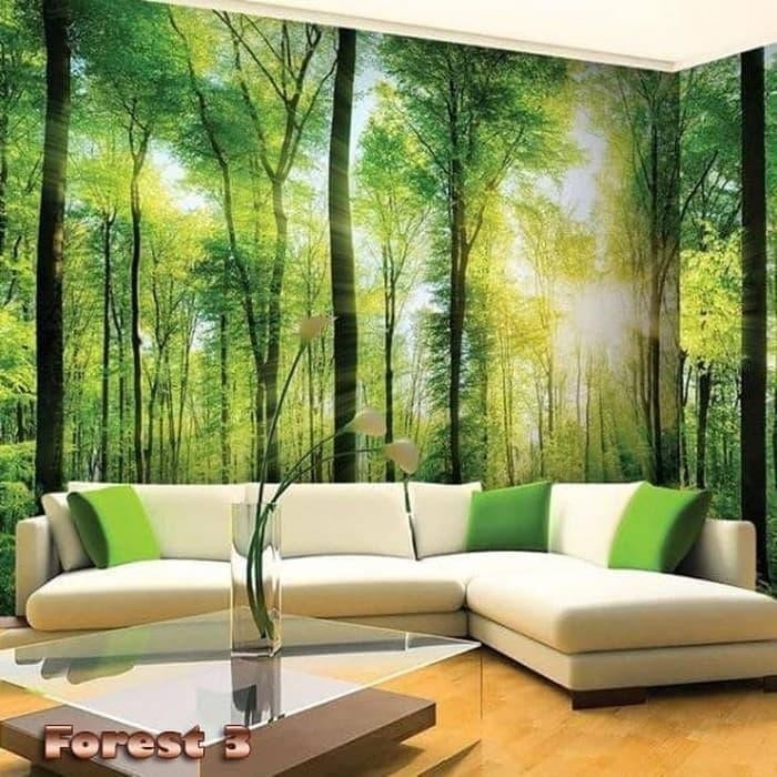 Wallpaper Custom Wallpaper 3d Wallpaper Walpaper Dinding Hutan Forest