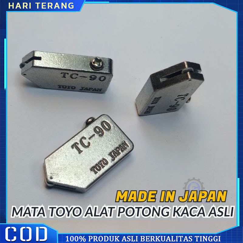 

JH8 Alat pemotong kaca toyo Tc 90 Mata pisau potong kaca alat potong kaca original mata pisau kaca