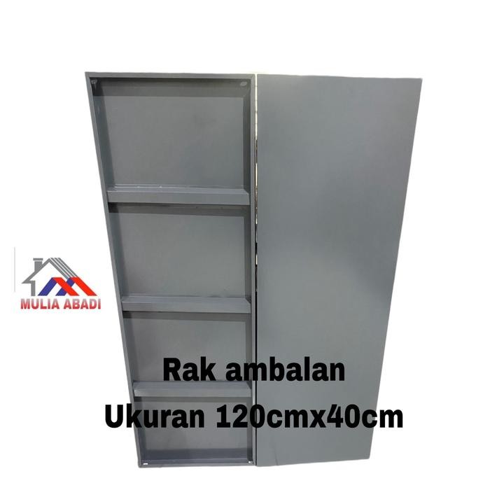 Rak Ambalan Besi 120cmx40cm TEBAL